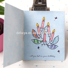 2017 Popular Handmade Birthday Greeting Card Supplier